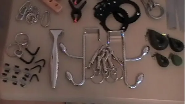 Big BDSM toys and playroom drive Clips