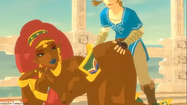 Big Link and Urbosa The erotic short drive Clips