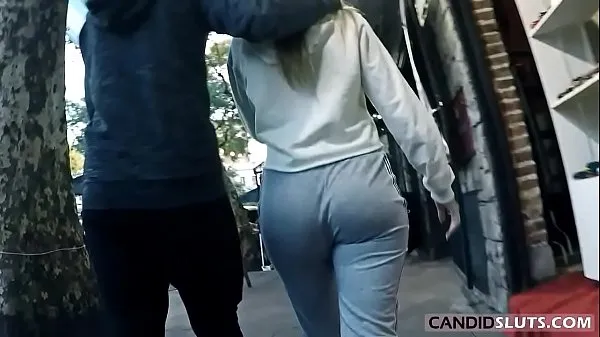 Gros Adorable pute de l'jeunes dans un pantalon de coton gris - Video CS-082 extraits de lecteur