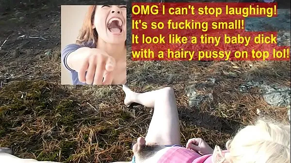 Nagy Micropenis nudity! Crossdresser slut with a extremely tiny dick vezetési klipek
