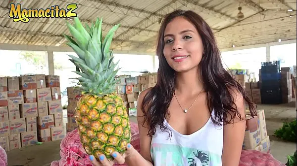 Duże MAMACITAZ - Gorgeous Colombian Evelin Suarez From Street Straight To Bed klipy dyskowe