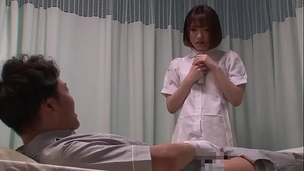 Seriously angel !?" My dick that can't masturbate because of a broken bone is the limit of patience! The beautiful nurse who couldn't see it was driven by a sense of mission, she kindly adds her hand.[Part 4
