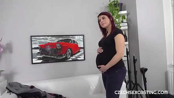 คลิปไดรฟ์ Czech Casting Bored Pregnant Woman gets Herself Fucked ขนาดใหญ่