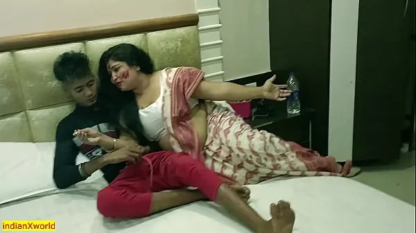 Big Indian Bengali Stepmom First Sex with 18yrs Young Stepson! With Clear Audio drive Clips