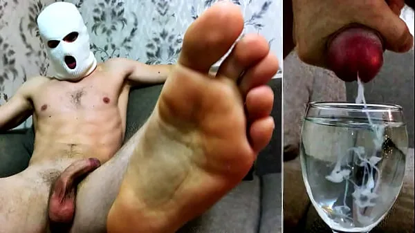 Big Russian Male DOMINATES and FUCKS You with Dirty Talk! CUMMING for you in a glass of water! Foot Fetish drive Clips