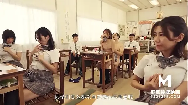 Trailer-MDHS-0009-Model Super Sexualstunde Schule-Zwischenprüfung-Xu Lei-Bestes Original Asia Porno Video