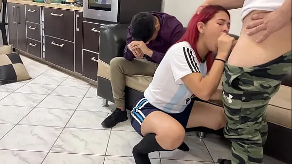 Veľké My Boyfriend Loses the Bet with his Friend in the Soccer Match and I Had to be Fucked Like a Whore In Front of my Cuckold Boyfriend NTR Netorare klipy