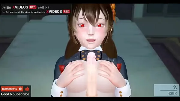Uncensored Hentai anime Konosuba Yunyun big tits Klip pemacu besar
